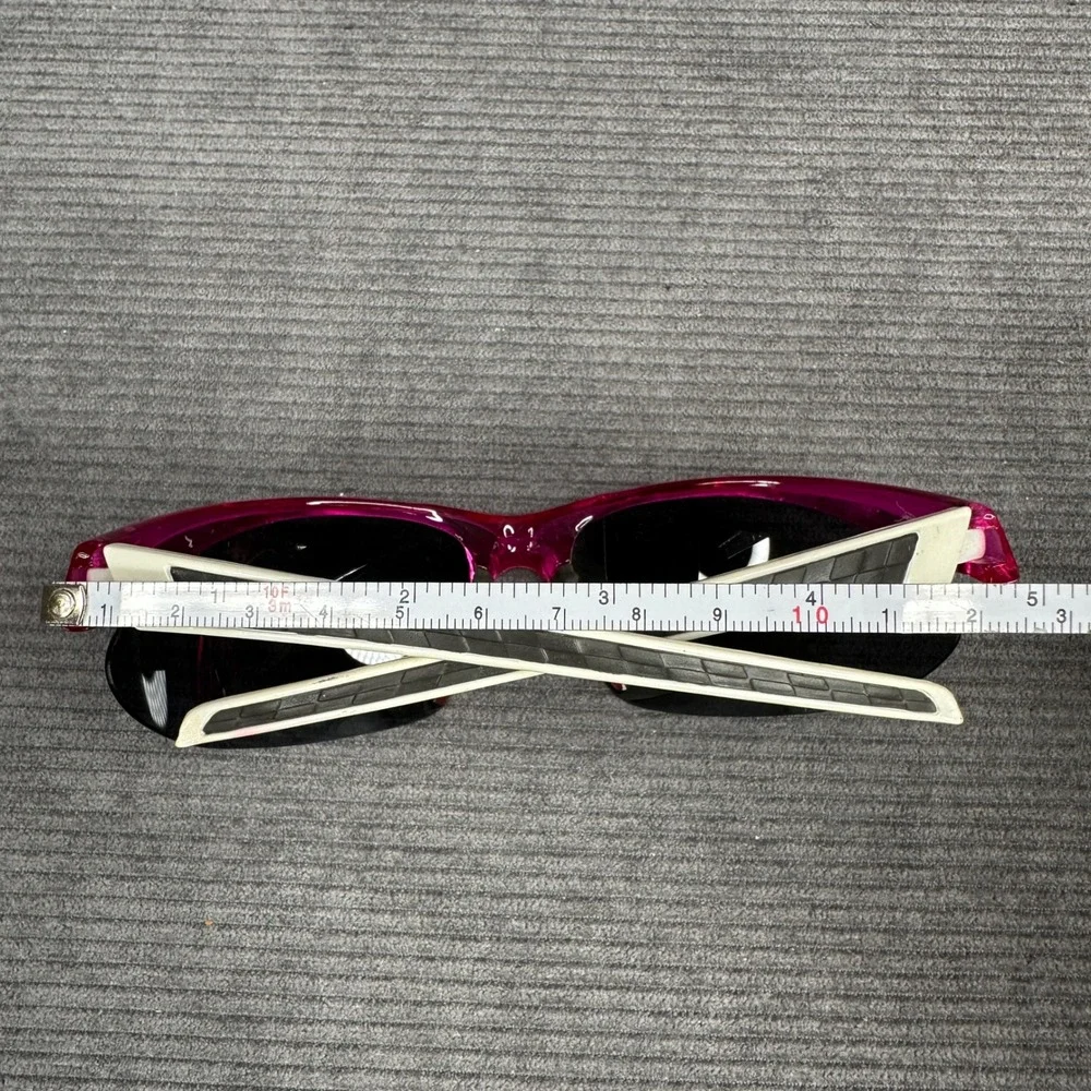 C9 by Champion‎ Sport Y2K Sunglasses Pink White Wraparound C90000743 Mens Womens